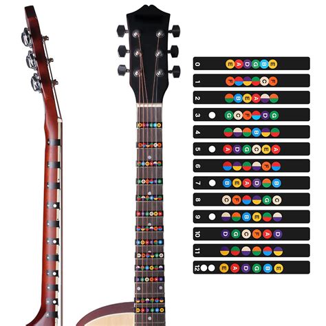 Buy Fretboard Note Innovative Guitar Fretboard Note Decals Fingerboard