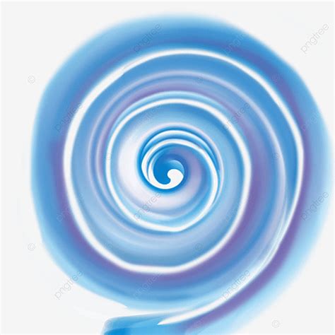 Abstract Spiral Png Picture Spiral Circle Blue Watercolor Abstract