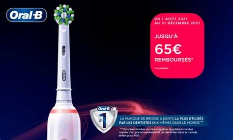 Anti crise fr Offre de Remboursement Oral B Jusquà 65 Remboursés