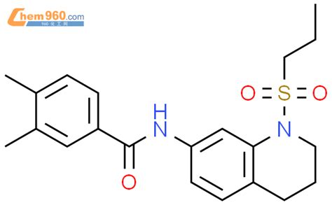 946299 58 7 3 4 Dimethyl N 1 Propylsulfonyl 3 4 Dihydro 2H Quinolin 7