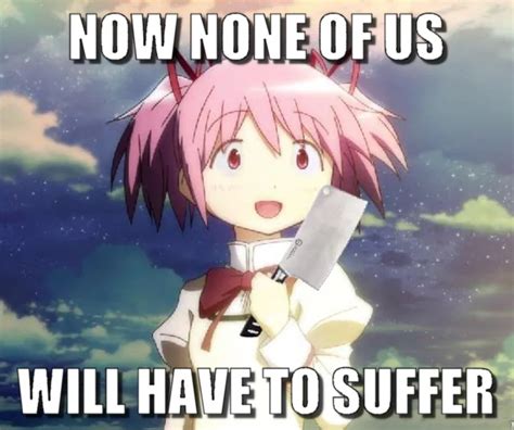 Problem Solved Puella Magi Madoka Magica Know Your Meme