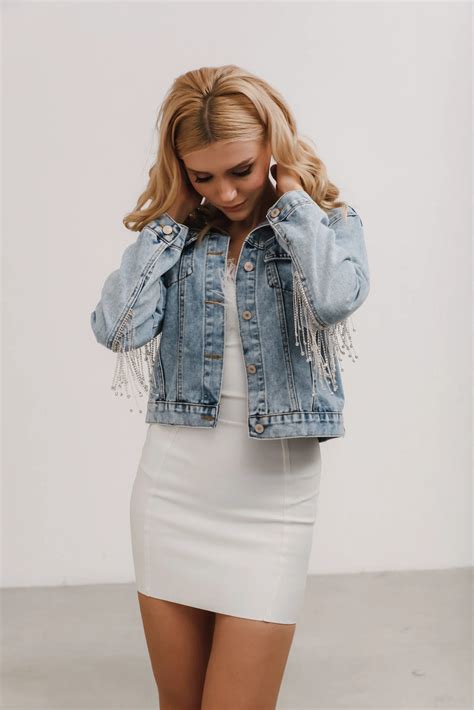 Jade Denim Jacket The Wedding Shoppe