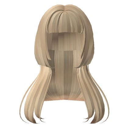 Blonde Straight Long Wolf Cut With Bangs S Code Price Rblxtrade