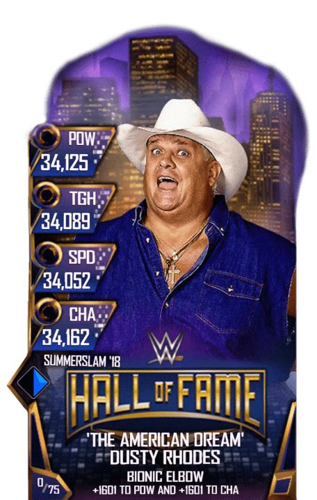 Dusty Rhodes Wwe Supercard Roster