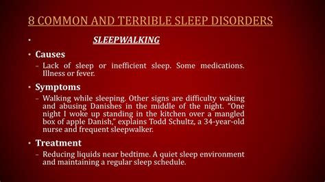 Ppt 8 Common Types Of Sleeping Disorder Powerpoint Presentation Free