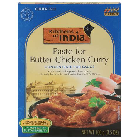 Save On Kitchens Of India Paste For Butter Chicken Curry 100 Natural