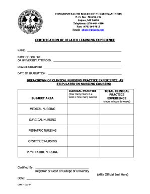 Nclex Application Form Fill Online Printable Fillable Blank