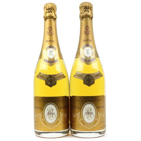 Louis Roederer Cristal 2000 Vintage Champagne 2x75cl | Wine Auctioneer