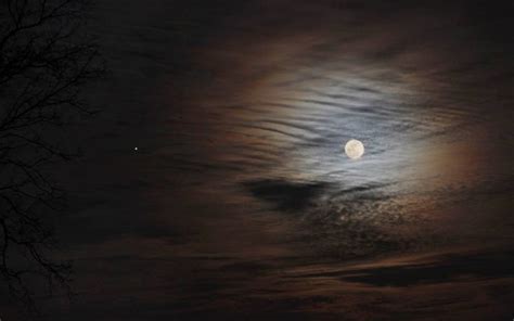 Image of the Day… Full Moon and Jupiter on 3 rd and 4th Feb 2015…. – Take off with Natarajan