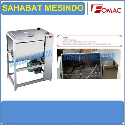 Jual Horizontal Dough Mixer Mesin Pengaduk Adonan Hmx Fomac Shopee