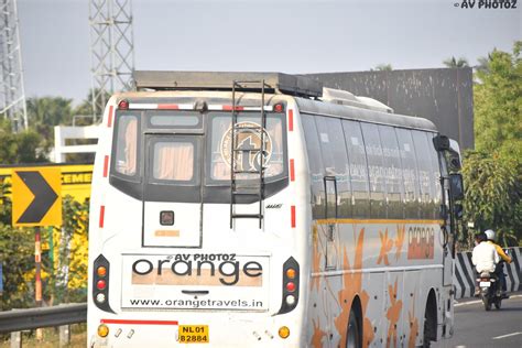 Orange Travels Ott 3020 Nl 01 B 2884 Coimbatore Vijayawada Flickr