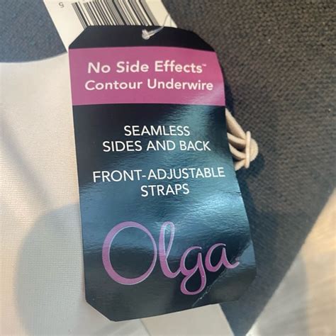 Olga Intimates Sleepwear Nwt Olga Cream Prong Seamless Extra Side Coverage Nude Bra Size