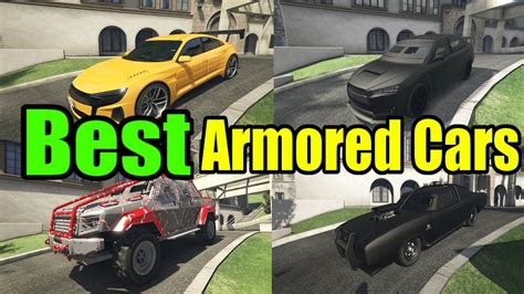 Top Best Armored Cars In Gta Online Youtube