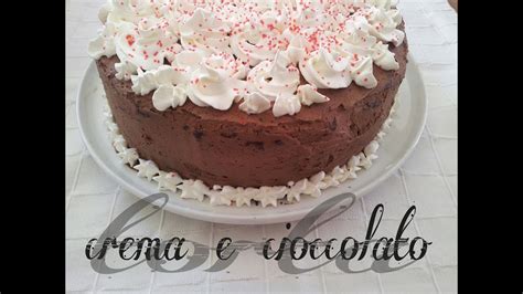 Torta Di Compleanno Crema E Cioccolato Farcire E Decorare Una Torta