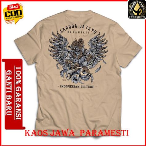 Promo Kaos Pria Garuda Keren Kaos Paramesti Terbaru Garuda Jatayu