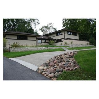 Porous Concrete Driveway After Landscape Other By Formecology