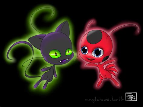 Tikki And Plagg By SEGLDRAWS On DeviantArt