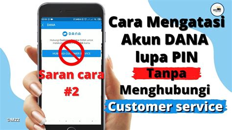 Cara Mengatasi Lupa Pin Dana Tanpa Telpon Customer Service Reset Pin