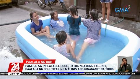 Pagligo Sa Inflatable Pool Patok Ngayong Tag Init Paalala Ng DOH