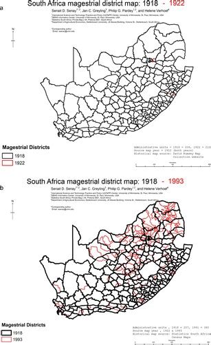 Full Article Data Note Spatializing South African Agricultural