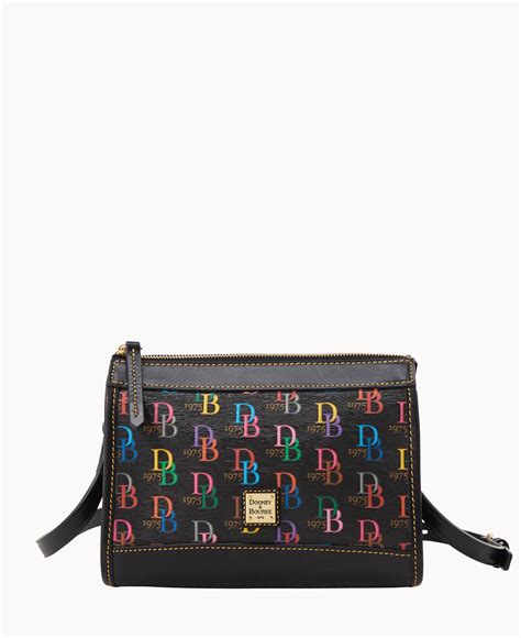 Dooney Bourke Db75 Multi Zip Crossbody In Black Lyst