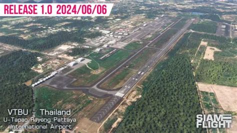 Siamflight VTBU UTP Utapao Intl Thailand MSFS 07 SimFlight