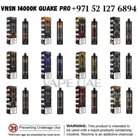 Best Vnsn Quake Pro Disposable Vape Puffs In Dubai