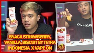 Jual Liquid Freebase Snack V Strawberry Vanilla Biscuit Ml Nic Mg