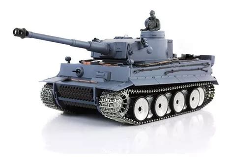 Tanque Rc Henglong Tiger I Profesional 2 4ghz Humo Y Airsoft