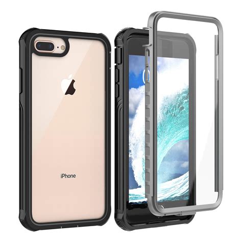 Köp Premium Full Protection Case Iphone 7 Plus8 Plus Black Online