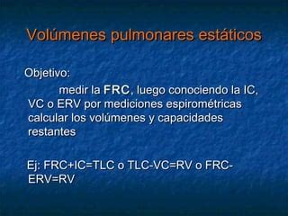 Volumenes Pulmonares Ppt Descarga Gratuita