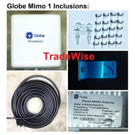 Ty ♖globe Mimo Antenna 4g Lte Wifi Signal Booster Antenna For Smart
