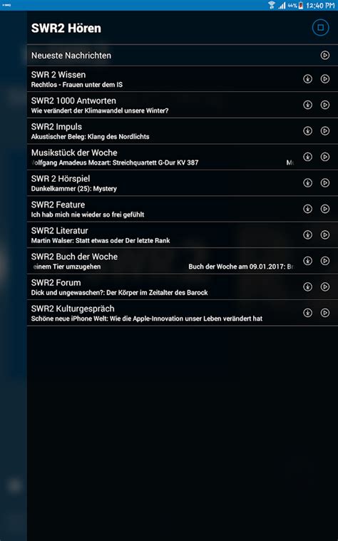 SWR2 Radio - Android Apps on Google Play