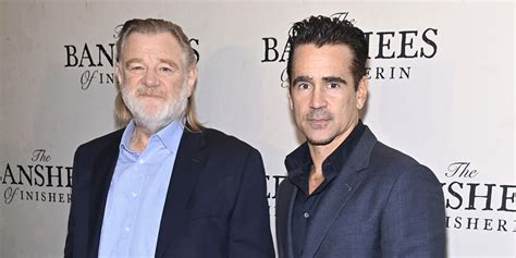 Colin Farrell Brendan Gleeson Hit The Premiere Of Banshees Of