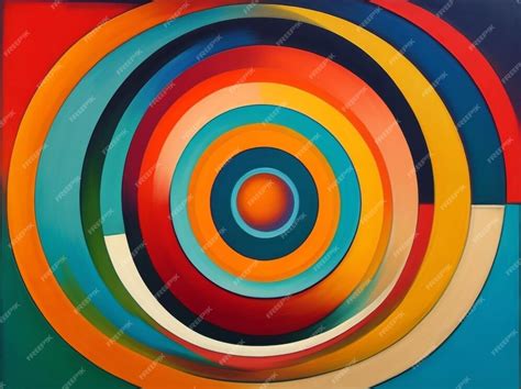 Premium AI Image | Abstract Painting Elements Roughly Defined Inspirations 