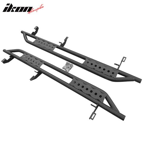 Ikon Motorsports Running Boards Compatible With 2007 2018 Jeep