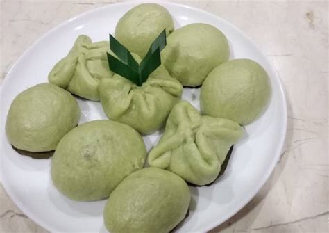 Resep Bakpao Pandan Isi Kacang Oleh Kurnalia Litsani Cookpad