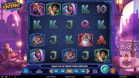 Mystery Genie Fortunes Of The Lamp Slot Review Playn Go