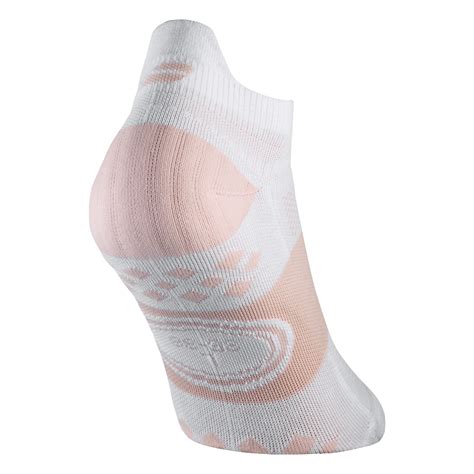 Babolat Pro Crew Womens Socks Pair White English Rose Stringers