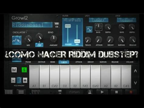 Tutorial C Mo Hacer Riddim Dubstep Caustic Youtube