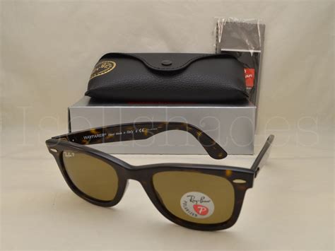 Ray Ban Original Wayfarer Rb2140 902 57 50 Tortoise W Crystal Brown