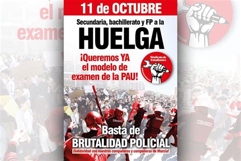 Los Estudiantes Convocan Huelga Este Viernes En Eso Bachillerato Y Fp