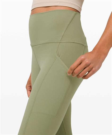 Lululemon Align High Rise Pant With Pockets 25 Rosemary Green Lulu Fanatics