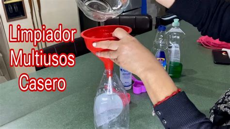 Prepara Este Limpiador Multiusos Casero Muy Efectivo Youtube