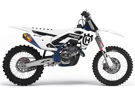 Husqvarna Proven White Graphics Kit Rival Ink Design Co