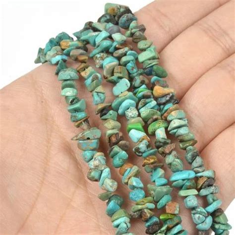 Natural Turquoise Freedom Chips Loose Beads For Jewelry Making DIY