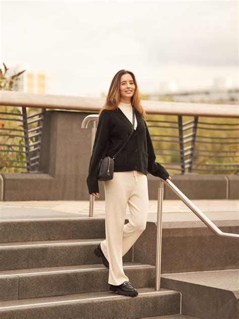 Check Styling Ideas For「washable Knit Ribbed Cardigan Long Sleeve