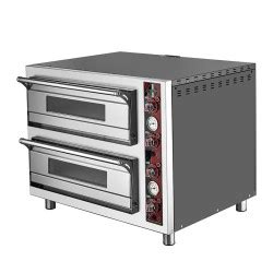 SilverInox PF 92 30 cm x 6 Pizza Kapasiteli Tek Katlı Pizza Fırını