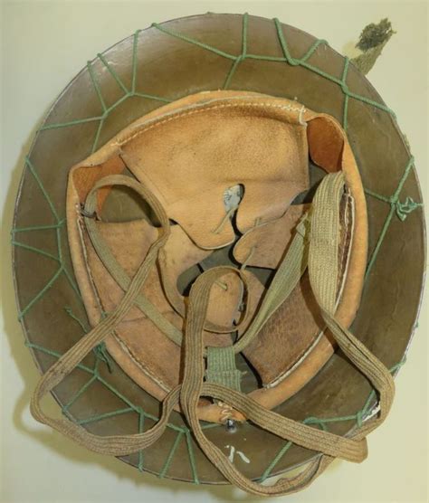 Great Wwii Japanese Army Type 90 Helmet With Net And Camo Griffin Militaria