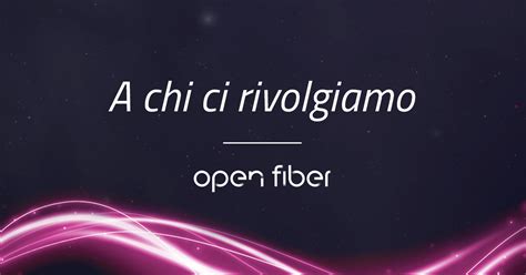 Privati La Fibra Ottica Di Open Fiber Fino A Casa Tua